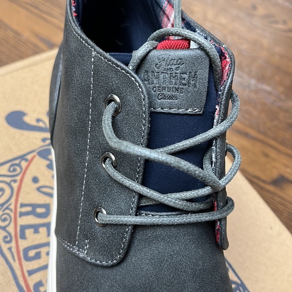 FLAG & ANTHEM MENS BOOTS - Med Gray - 10.5 - New - Picture 2 of 5